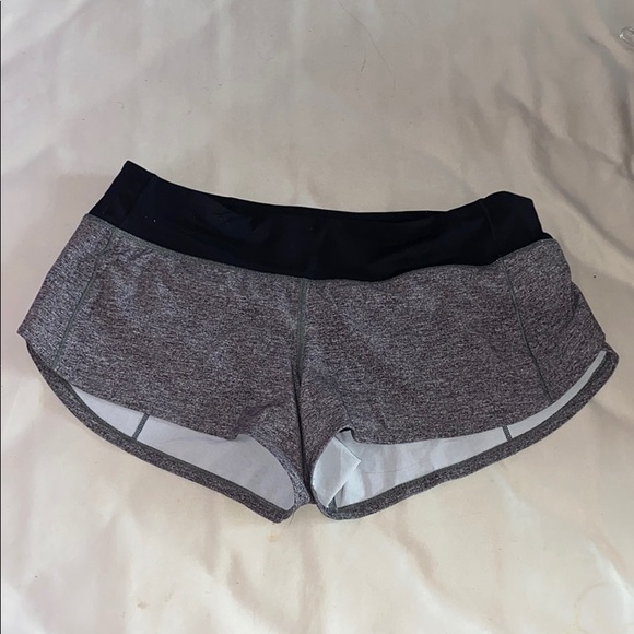 lululemon athletica Pants - Lululemon Gray and Black Shorts